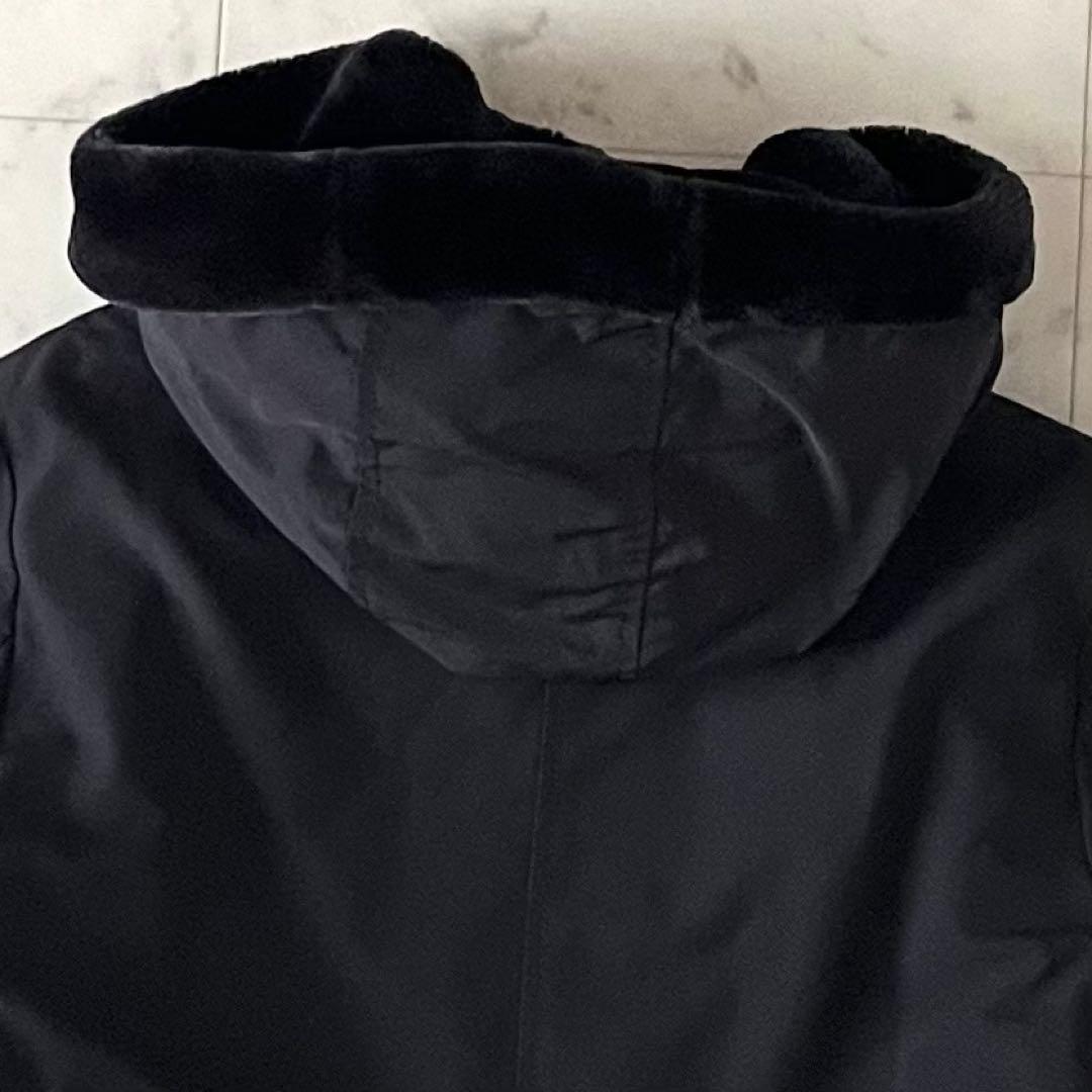 美品♪ボールジィ トゥモローランド ライナー付2wayモッズコート 38 黒