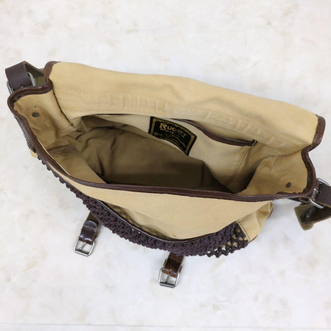 RUGBY ラルフローレン　キャンバスショルダーバッグ