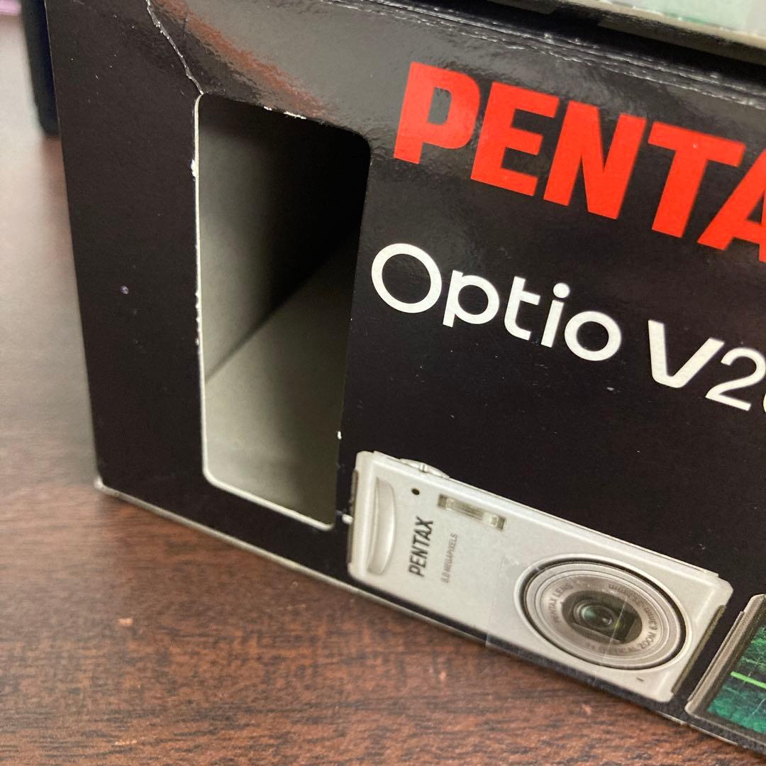PENTAX Optio V20 コンパクトデジタルカメラ　コンデジ　箱付き