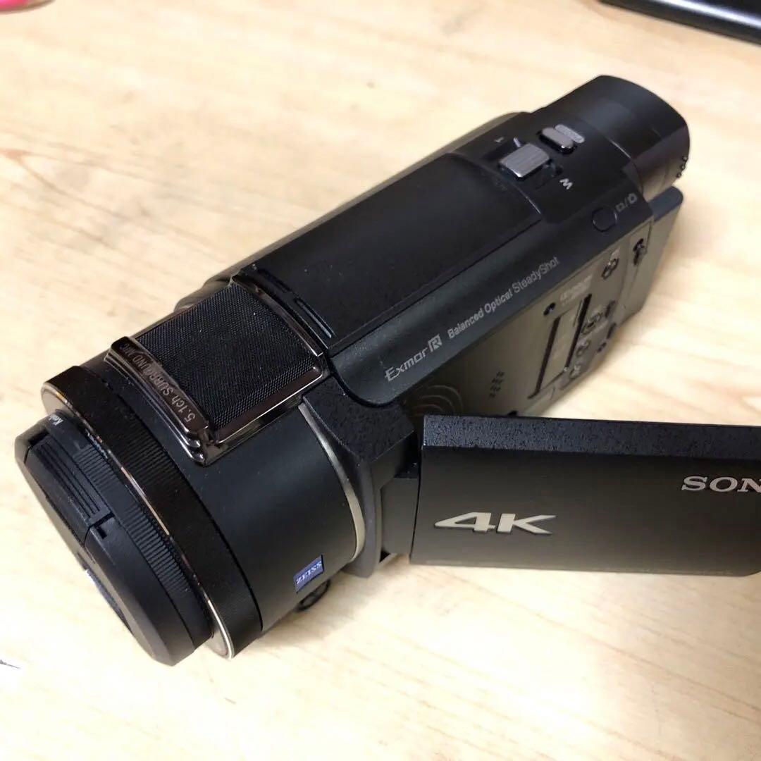 【美品】SONY FDR-AX60 4K ビデオカメラ本体
