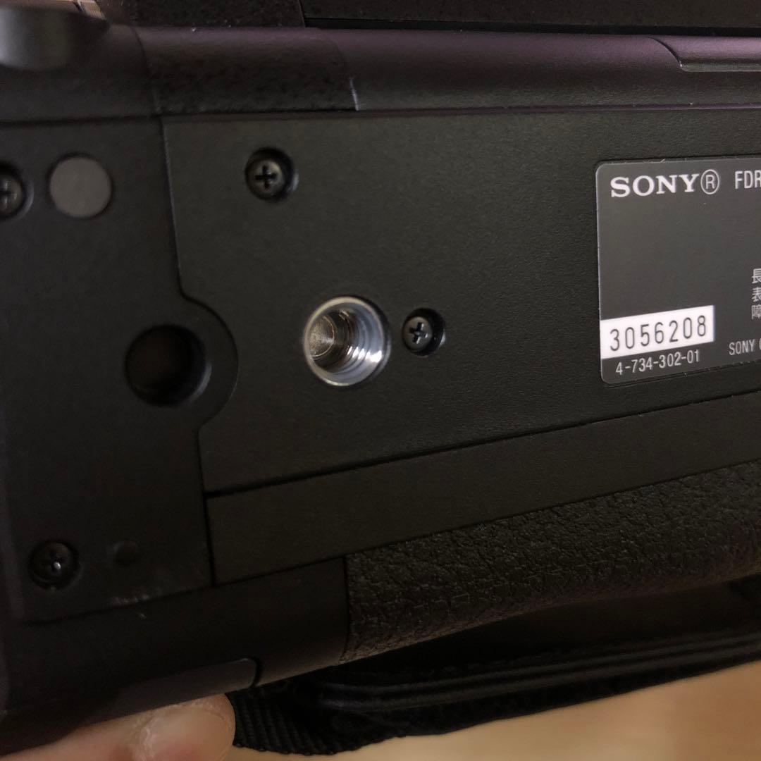 【美品】SONY FDR-AX60 4K ビデオカメラ本体