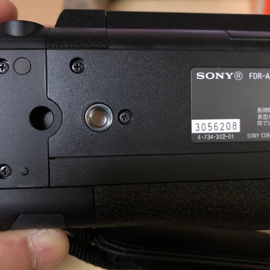 【美品】SONY FDR-AX60 4K ビデオカメラ本体