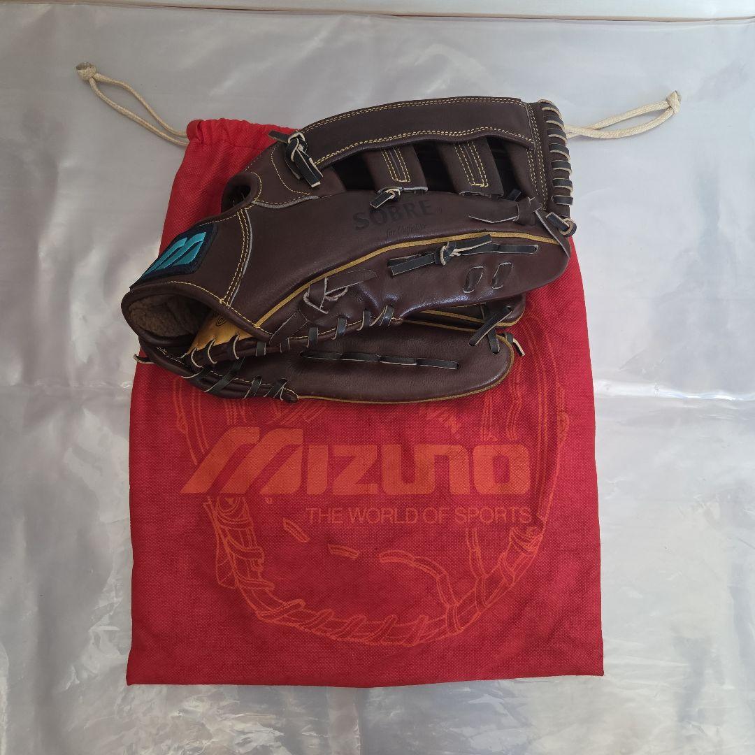 ミズノ BUW LEAGUE 硬式外野手グローブ レザー　右投げ
