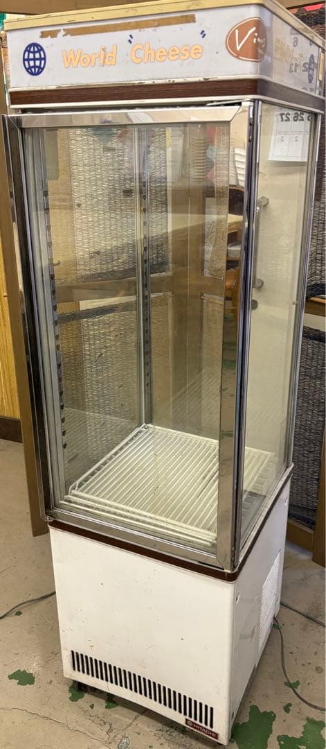 ジャンク　冷蔵ショーケース　昭和レトロ
