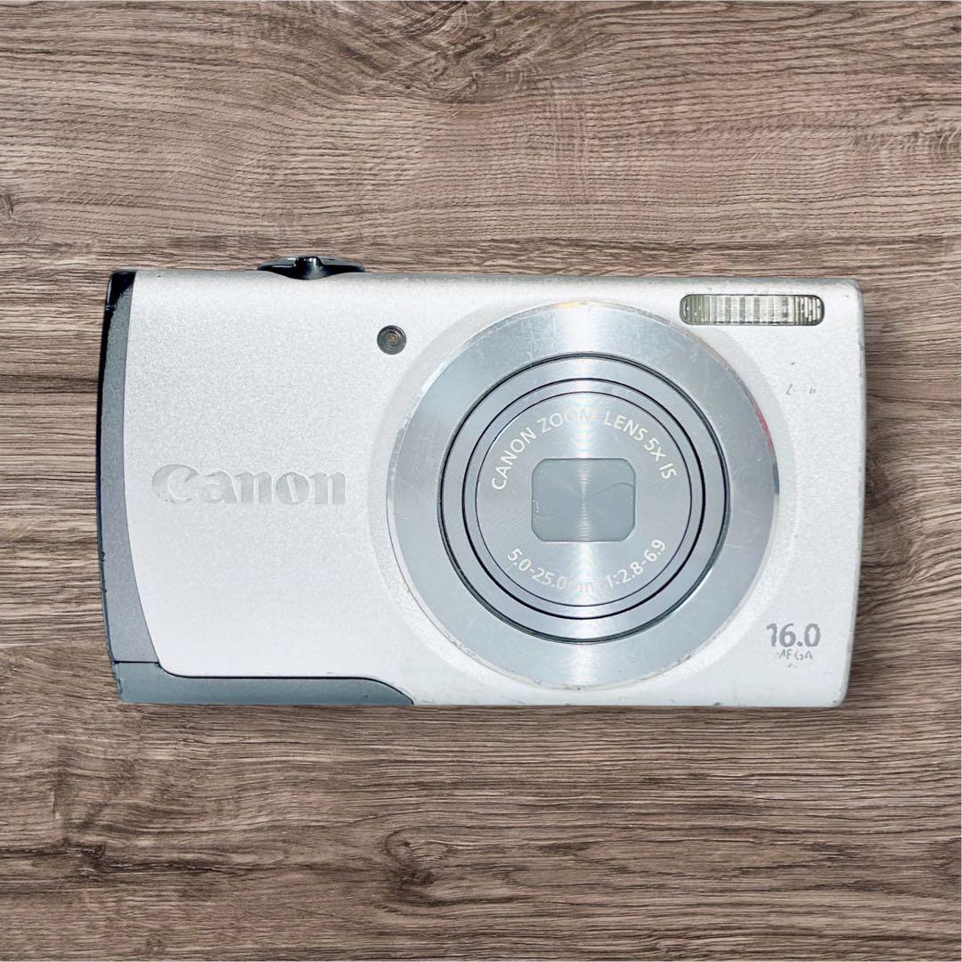 Canon PowerShot A3500 IS シルバー デジタルカメラ
