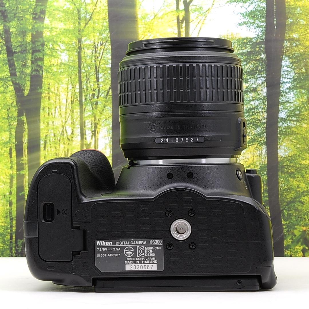 ショット数8005枚！WiFi機能付☆Nikon D5300☆初めての一眼レフに