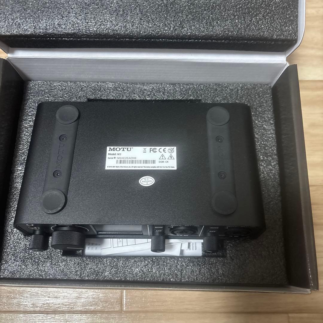motu m2 オーディオインターフェイス
