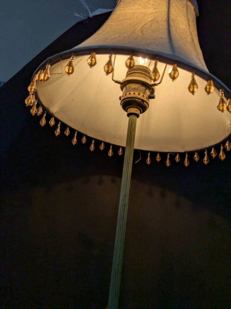 USAアンティーク　テーブルランプ 　ホワイトシェード