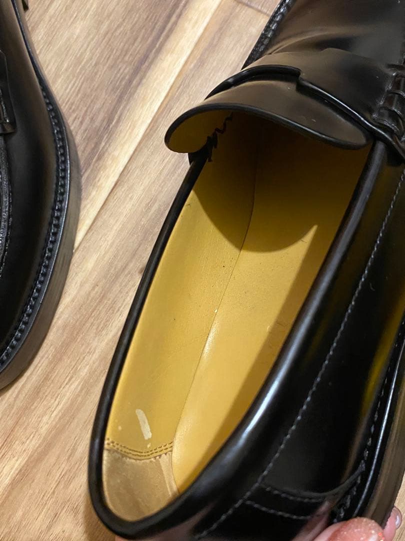 【外側美品】HERMES エルメス モカシン アワー35（22〜22.5㎝