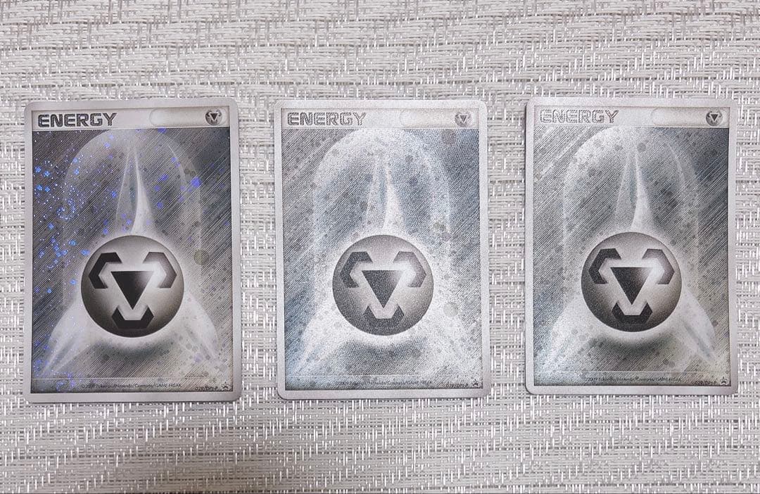【美品】ポケモンカード 鋼エネルギー ブリザード プロモ 3枚セット ポケカ 2