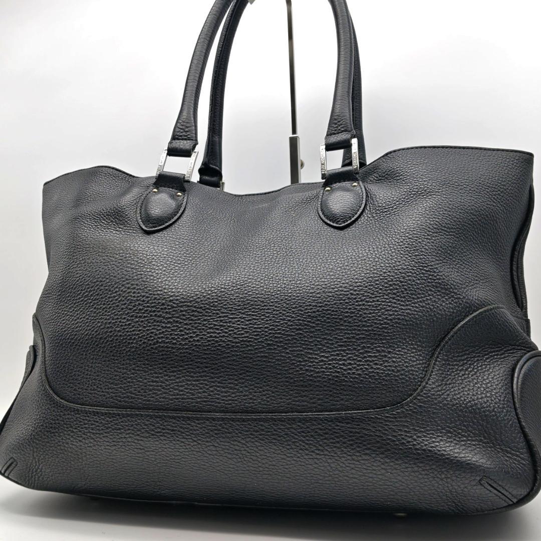 ペッレモルビダ トートバッグ メイデンボヤージュ A4収納 ブラック レザー