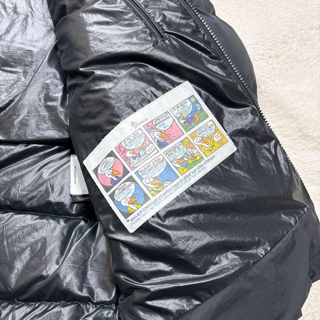 美品 モンクレール CARDERE ダウンジャケット 黒 24年製 国内正規品