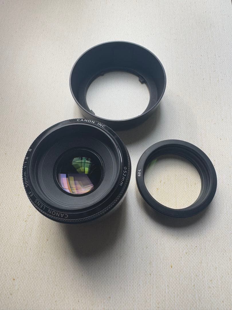 Canon 50mm f/1.8 単焦点レンズ
