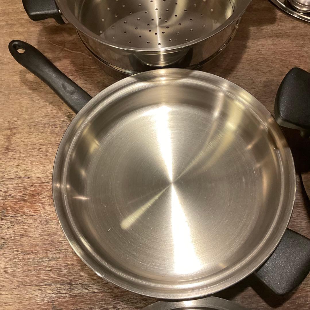 極美品！Amway アムウェイ 鍋 セット 高級 フライパン シチューパン IH