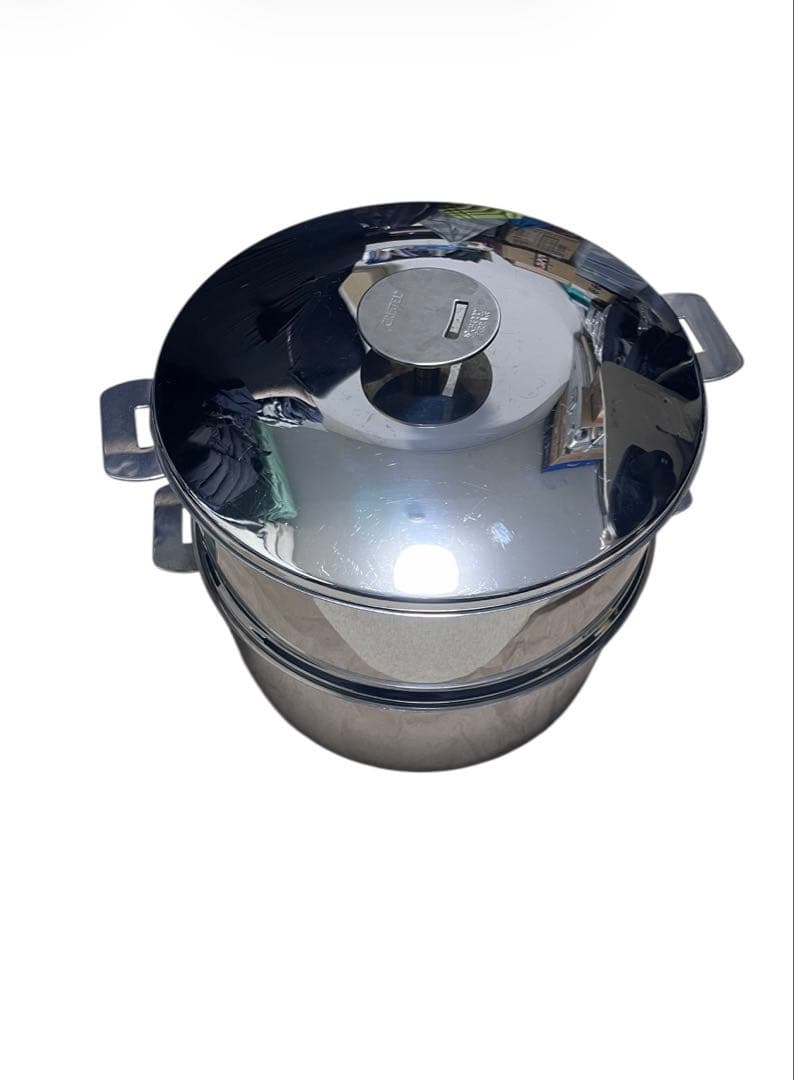 CRISTEL クリステル　24cm　スチーマー　バスケット4点セット