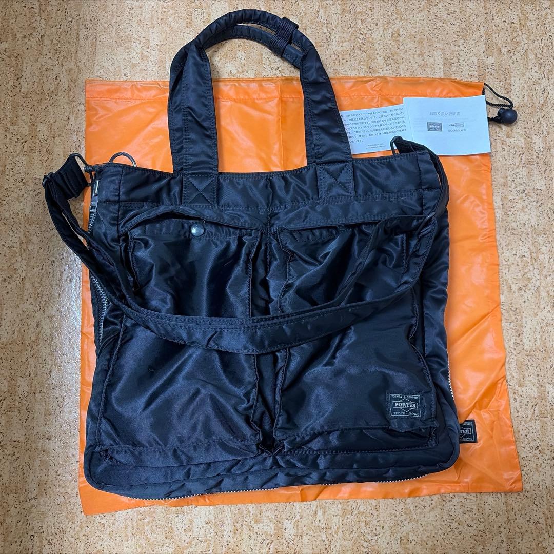PORTER / TANKER CARRYING TOTE BAG ヘル