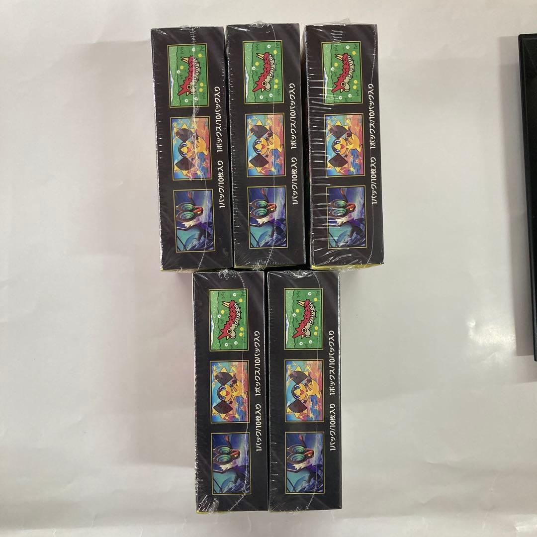 新品未開封　ポケモンカード MEGAドリームex シュリンク付き　5BOX