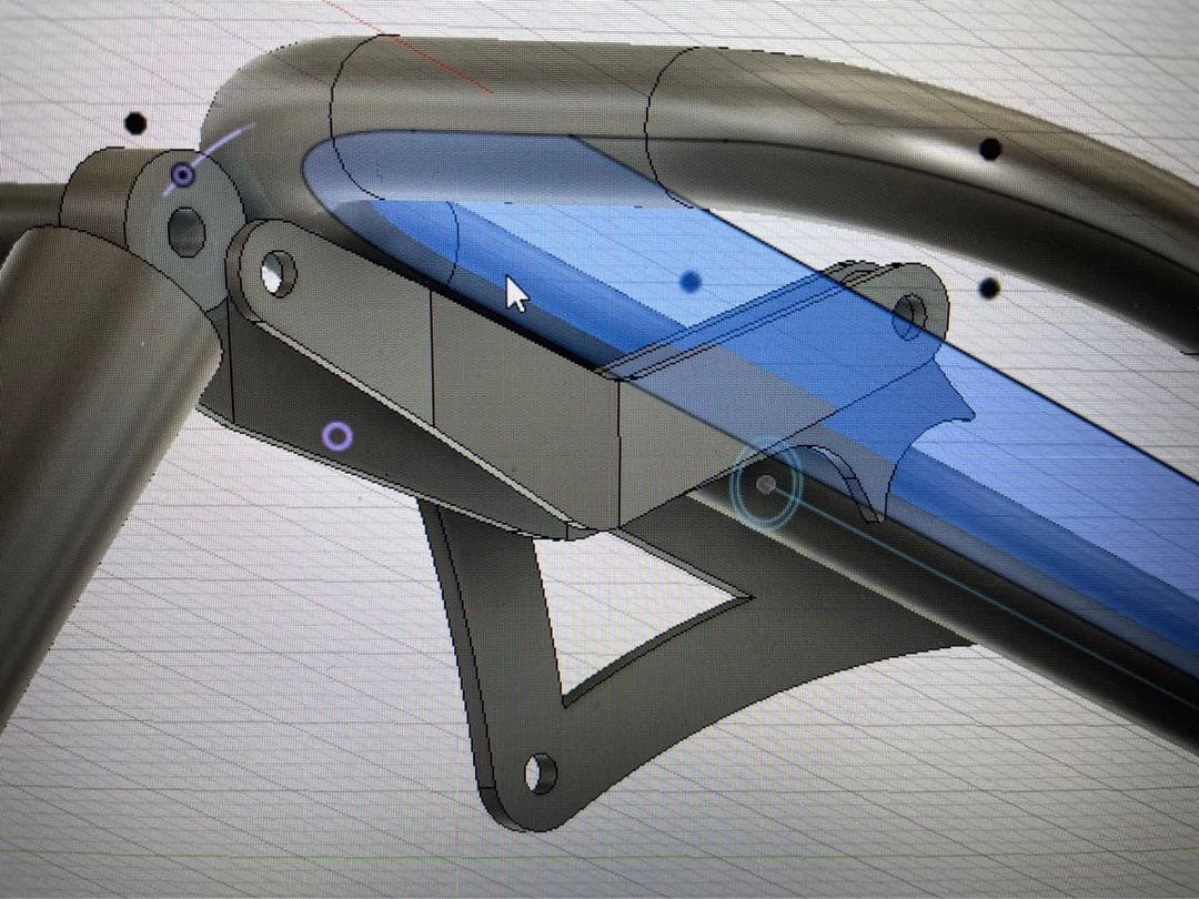 ズーマー リアサス オフセット ブランケット