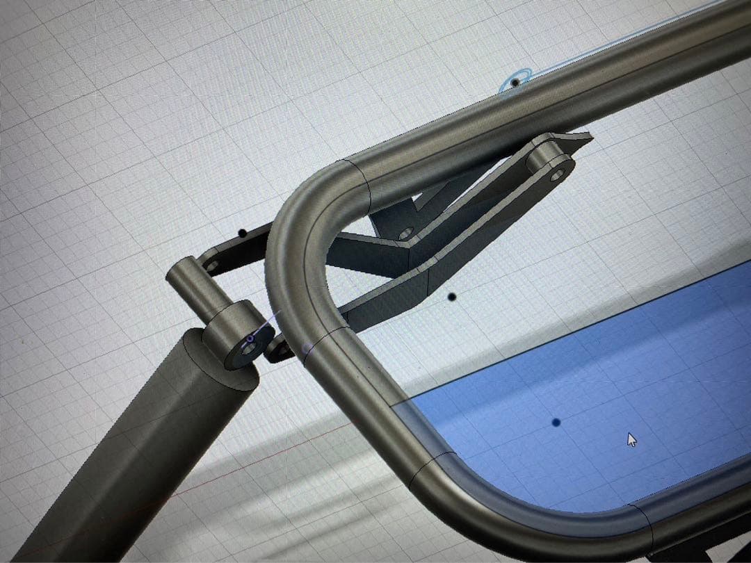 ズーマー リアサス オフセット ブランケット