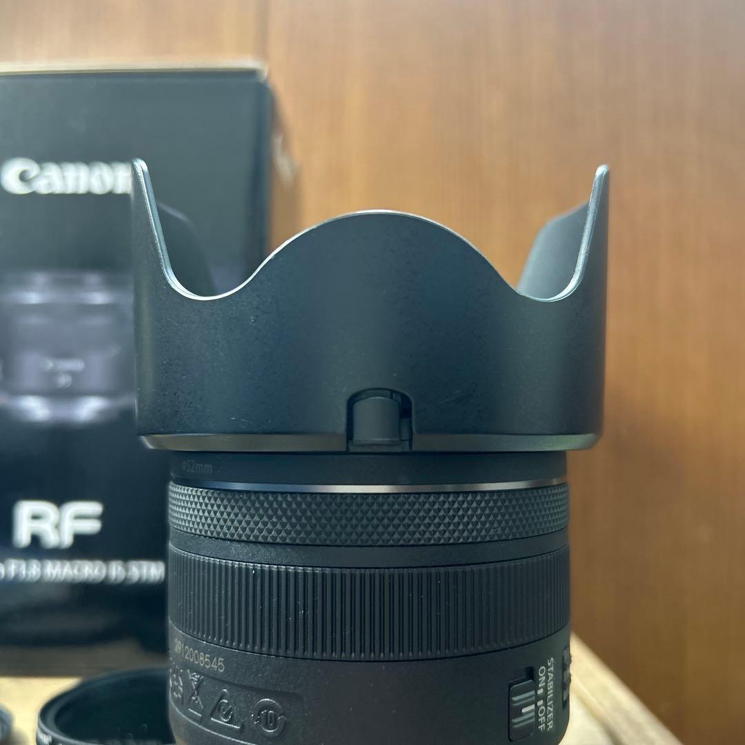 【美品】Canon RF 35mm f1.8 MACRO IS STM＋フィルタ