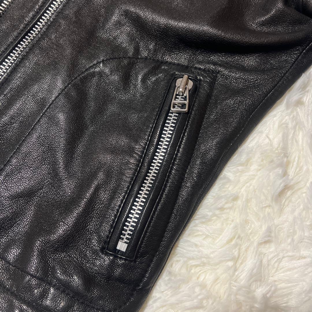 ヴァンキッシュ ライダースジャケット S 山羊革10thAnniversary