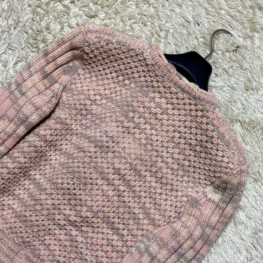 ミッソーニ 最高級 オレンジタグ ミンク カシミヤ ニットカーディガン イタリア