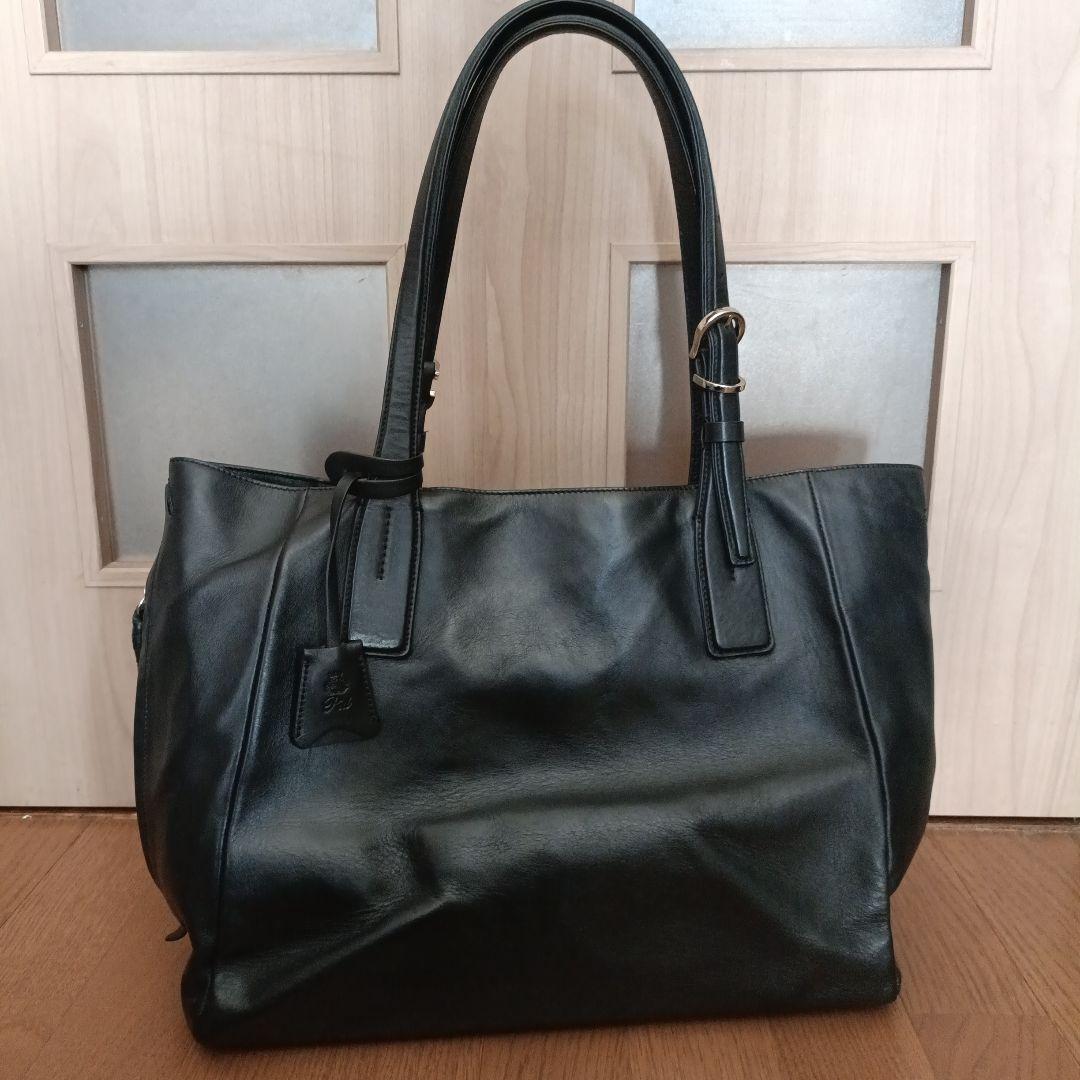 美品！Safari掲載 PID 高機能撥水レザートートバッグ PAZ101