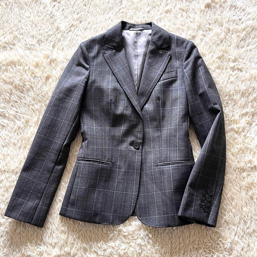 【極美品】高級 ALPE SOLIVO レディーススーツ 3点セット イタリア