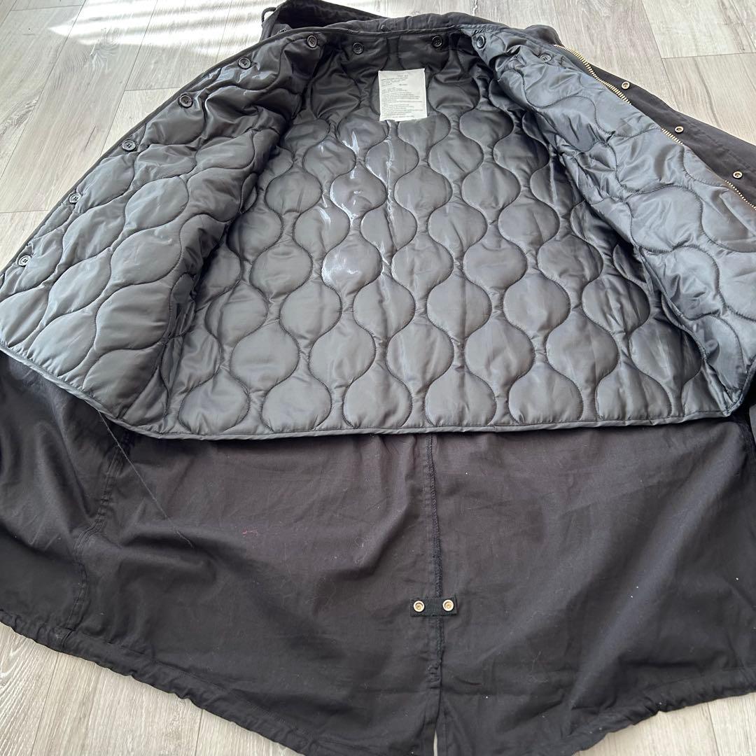 【美品】ROTHCO M51 モッズコート フィッシュテールパーカー 黒 L