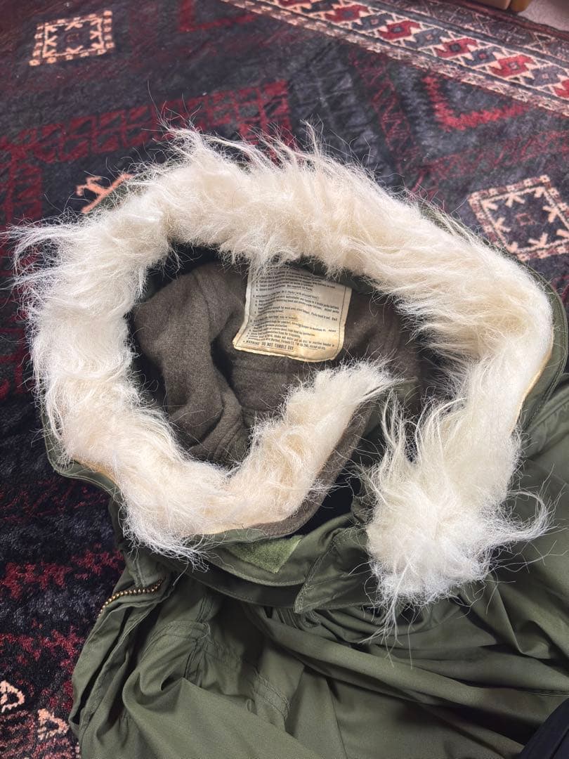 美品　m65 フィッシュテールパーカー　米軍　実物 sサイズ　フルセット