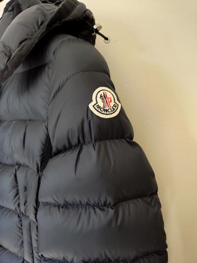 ★★超美品 モンクレール エルミンヌ HERMINE ネイビー サイズ0★★