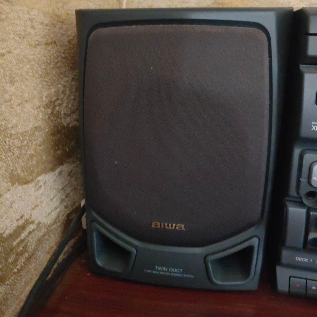 Aiwa ミニコンポ CDラジオカセット、LPプレイヤー
