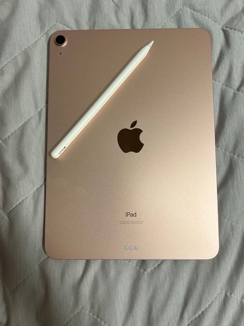 iPad Air (第4世代) ローズゴールド 64GB & Appleペンシル