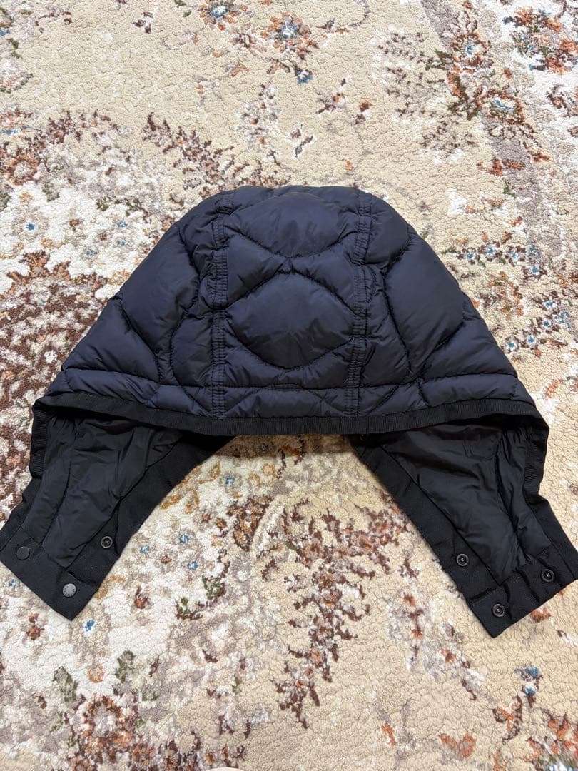 モンクレール モランデレス ダウンジャケット キルティング ネイビー サイズ5