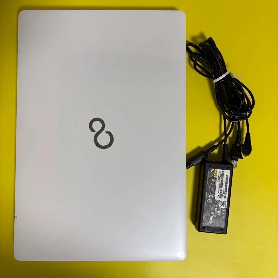 【6世代】Win11◎オフィス付★富士通★新品SSDノートPC★Webカメラ付