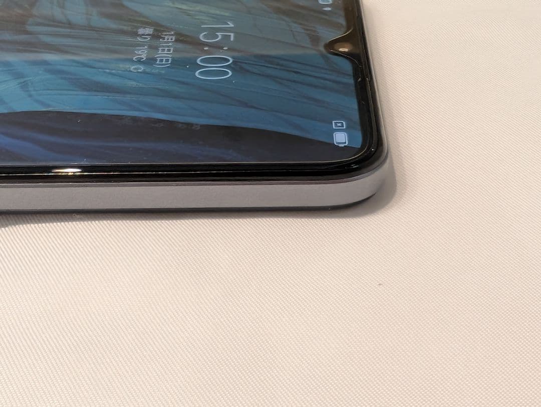 【良品・純正充電器付】OPPO A73 ネイビーブルー SIMフリー