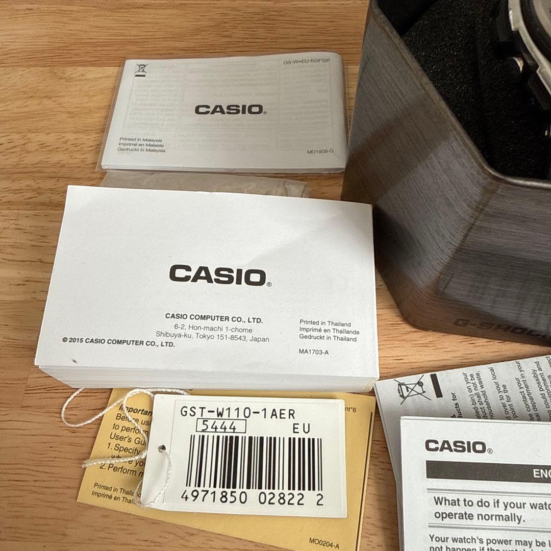 ◆CASIO G-SHOCK 5444 GST-W110-1AER ◆