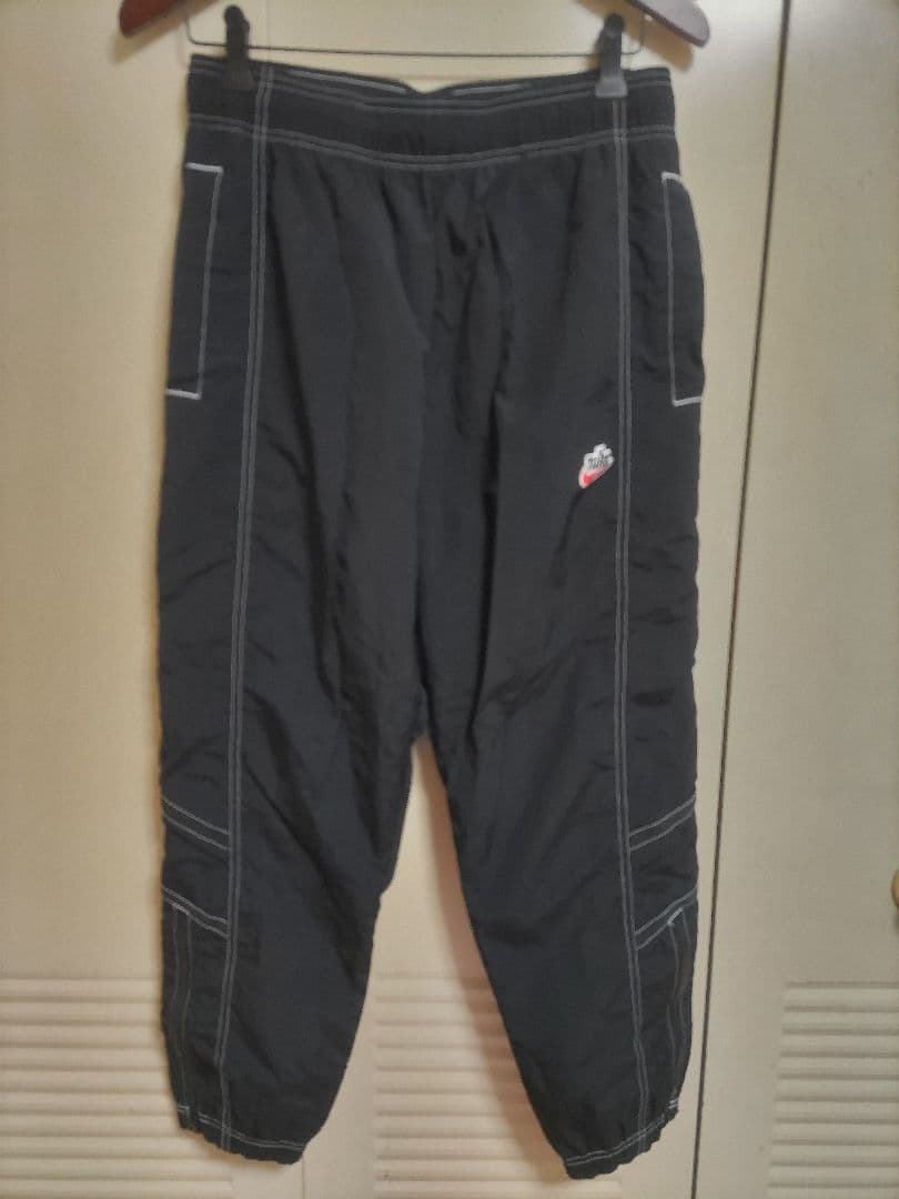 【美品】NIKE ナイキ ナイロンアノラック ハーフジップ セットアップ上下L