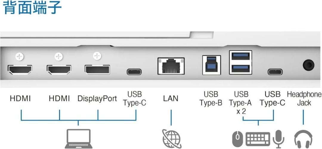 EIZO FlexScan EV4340X-BK 42.5型大画面4Kモニター