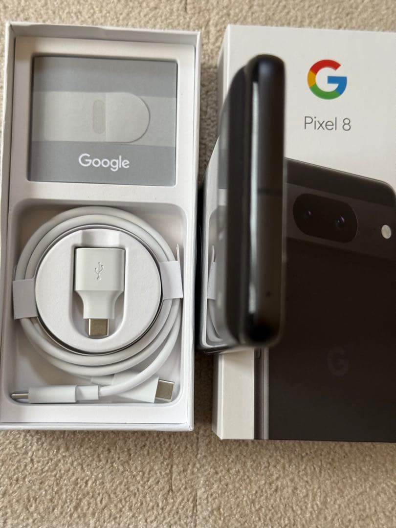 【未使用】 Google Pixel 8 128GB オブシディアン(黒)