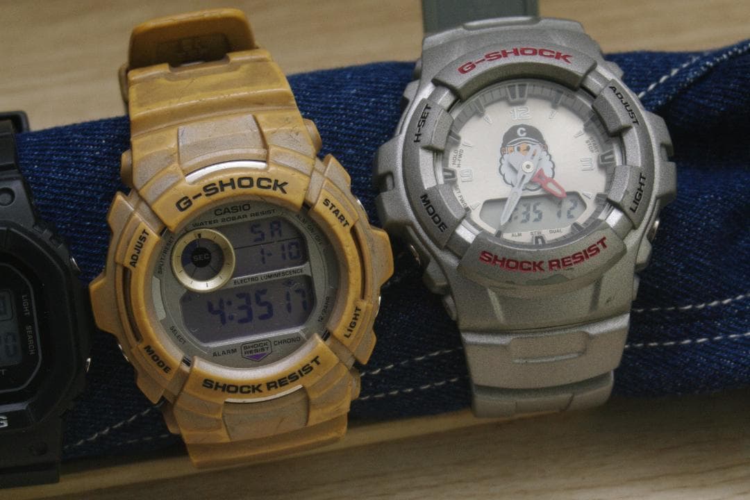 【片付け整理】G-SHOCK,BabyG,DATABANK10本セット稼働品