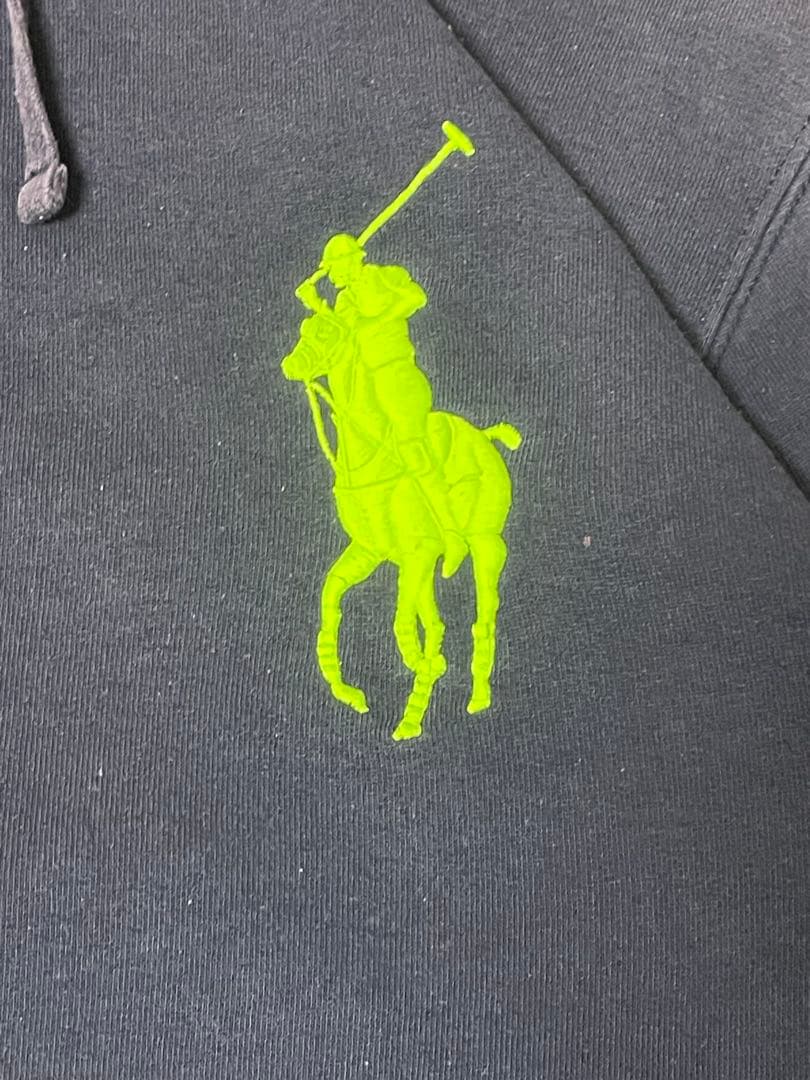 Polo Ralph Lauren ネイビーパーカー　ビックポニー　刺繍
