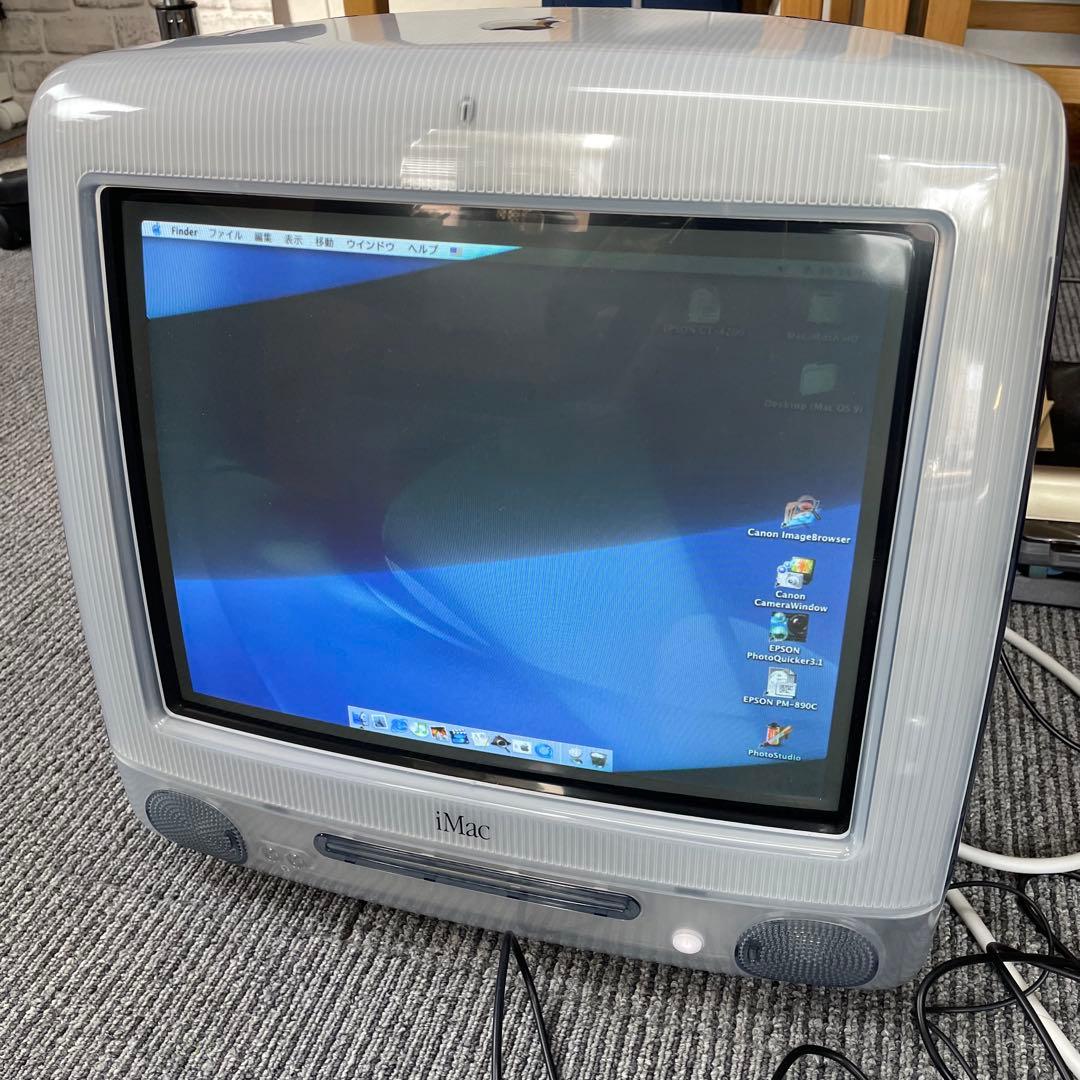 【希少・元箱付き】Apple iMac G3 Graphite M8492J/C