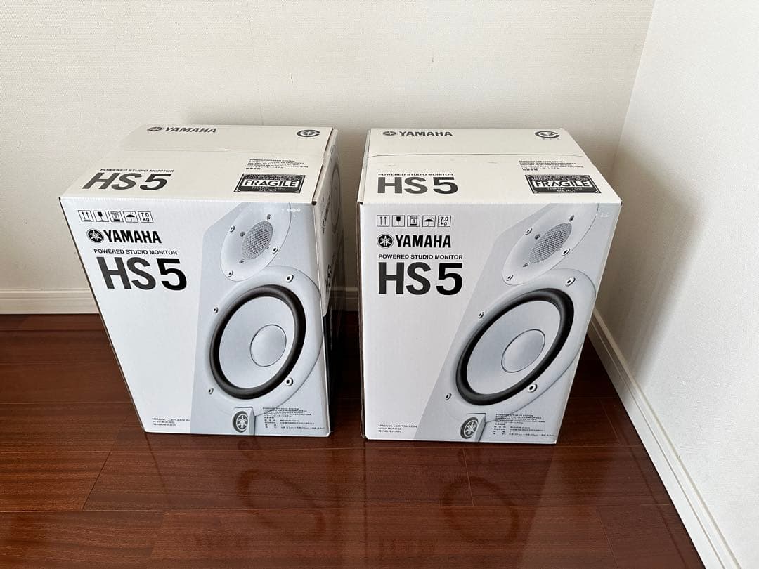 YAMAHA HS5 ホワイト