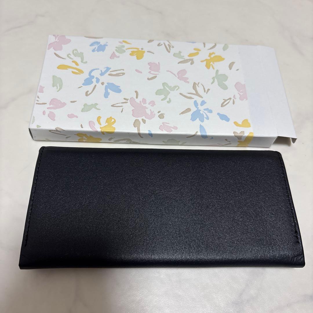 新品未使用　皇居財布　ブラック　黒 長財布 財布 革