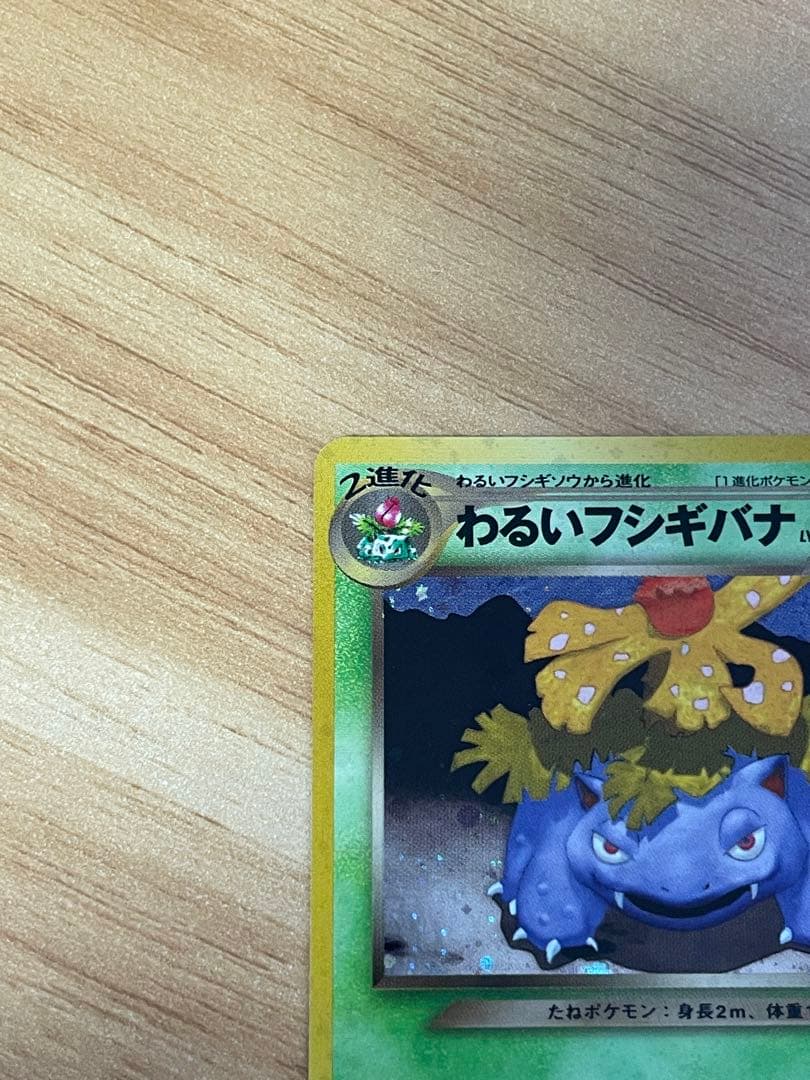 旧裏　ポケモンカード　わるいフシギバナ