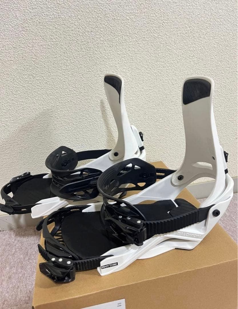 SALOMON RHYTHM ビンディング M ホワイト/ブラック