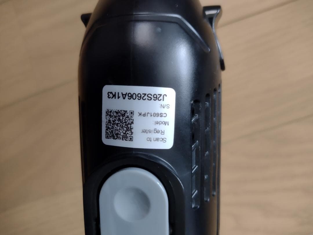 シャーク★コードレスクリーナー★CS401JRB★バッテリー新品と大差なし★1