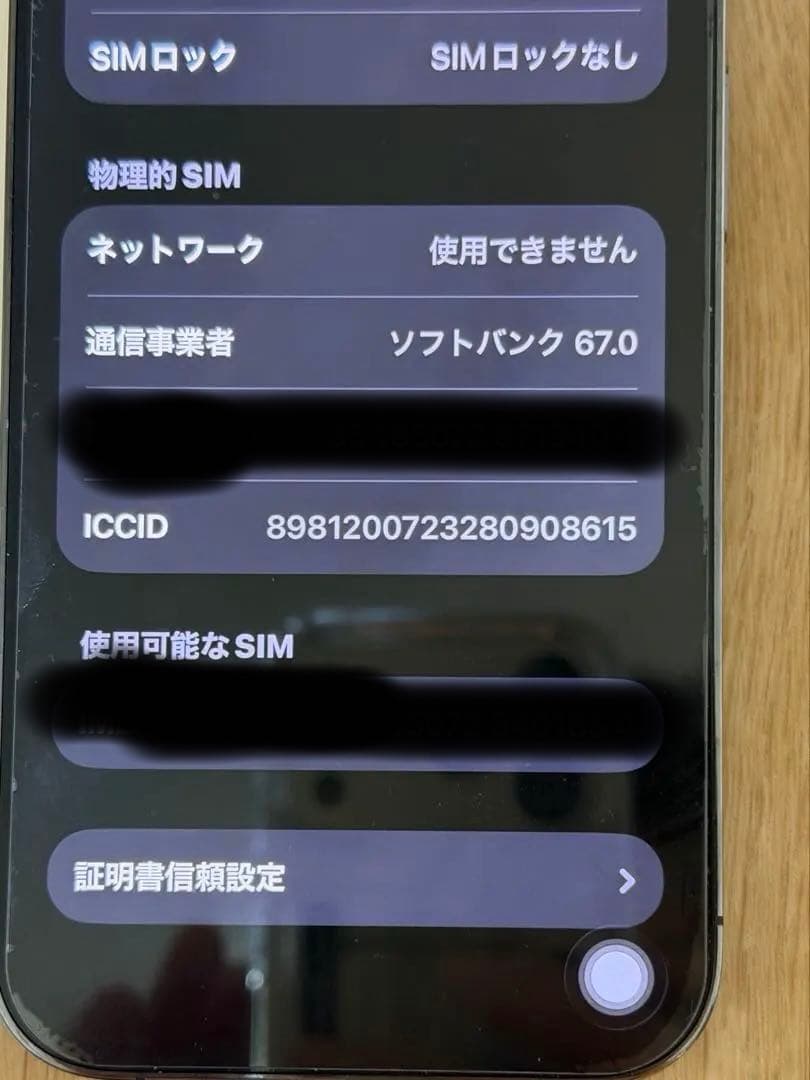 Apple iPhone 14 Pro Max 本体 1TB バッテリー91%