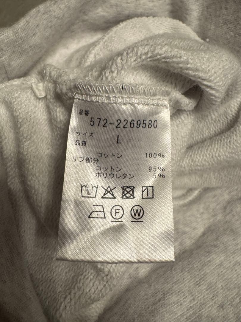 ロンハーマン別注 サンスペル スウェット ライトグレー Lサイズ